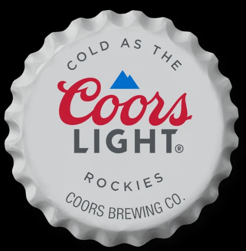 Coors Light Beer Bottle Cap Tin Sign 17 Inches In Diameter | eBay