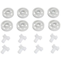 8X Korbrolle Unterkorb GeschirrspüLer Original Aeg Electrolux Zanussi 4071300307