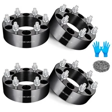 4Pcs 2" 6x5.5 Wheel Spacers M12x1.25 For Nissan Titan 2004-2022 Armada 2005-2014