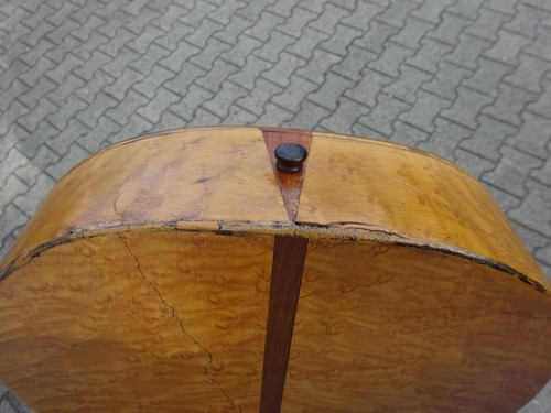 Alte Gitarre Wandergitarre ca. 93 cm Vogelaugenahorn - Bild 9 von 13