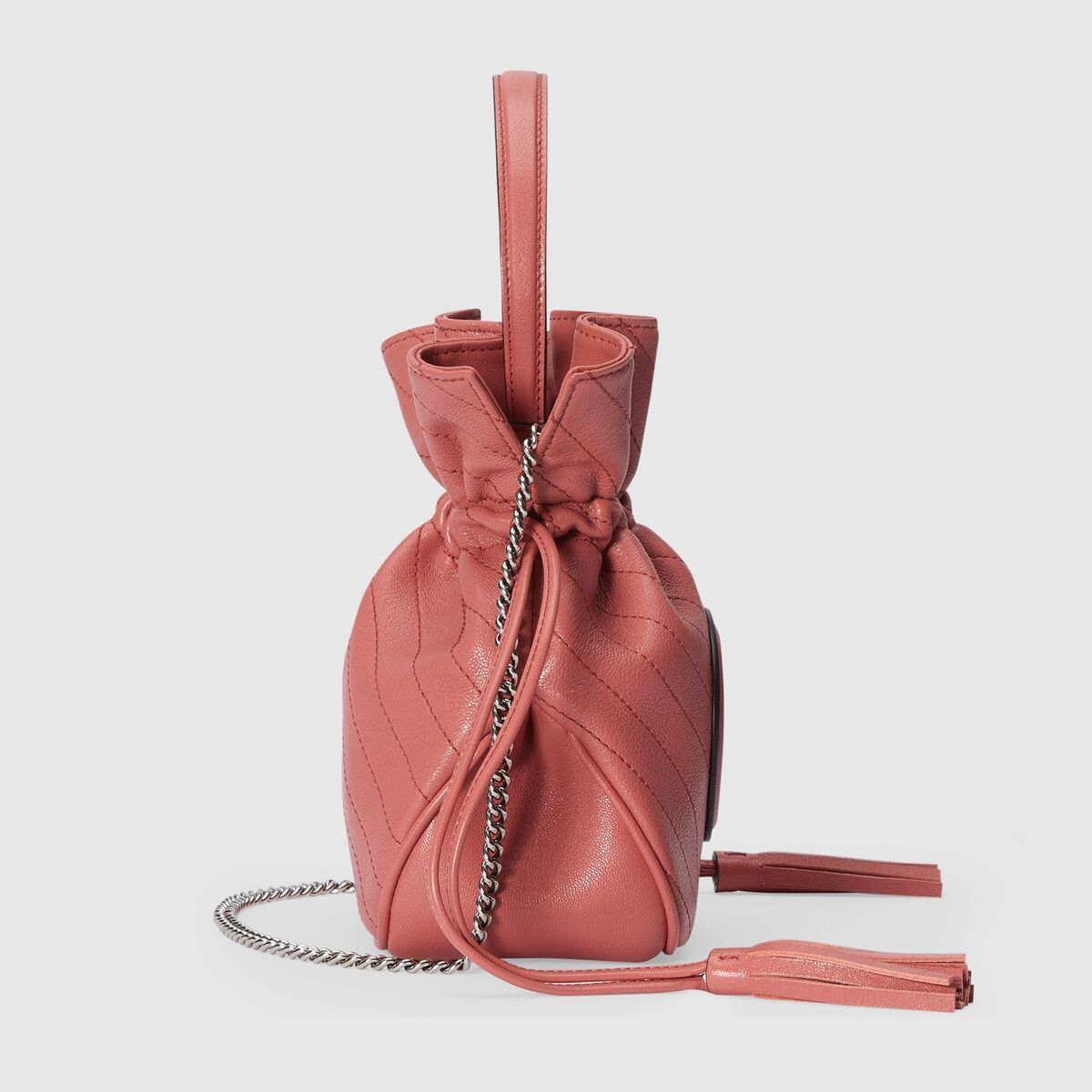 NEW GUCCI 760313 BLONDIE INTERLOCKING G TASSEL DRAWSTRING NEW GUCCI 760313 BLONDIE INTERLOCKING G TASSEL DRAWSTRING