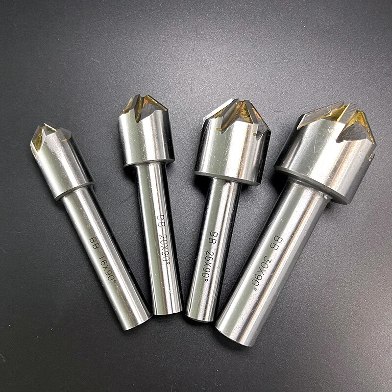 Countersink Drill with Brazing Carbide Blade Drill Drill Bit Set For Metal Cone Stage Drills Chamfering Milling Tool For Metal,16mm