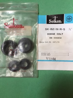 Seiken Drum Brake Wheel Cylinder Repair Kit For Dodge 82191RS
