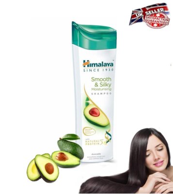 Himalaya glattes & seidiges feuchtigkeitsspendendes Shampoo Avacado Kontrolle Frizz Hair 400ml