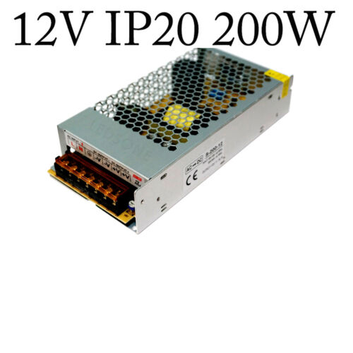 Transformador de fuente de alimentación controlador LED DC 12V 10W-720W regulado IP20 PSU - Imagen 30 de 96