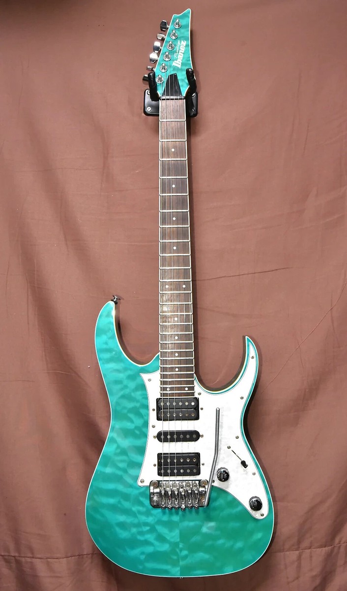 Ibanez RG2750QV-TAB Prestige 2013 - 2016 - Transparent Aqua Blue