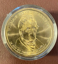US President William Henry Harrison 100 Grams never circulated currency 10 Coins