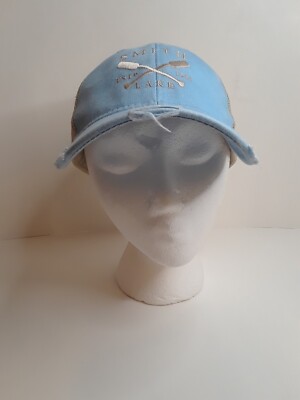 Adams Upscale Fashion Headwear Smith Lake Blue Snapback Hat