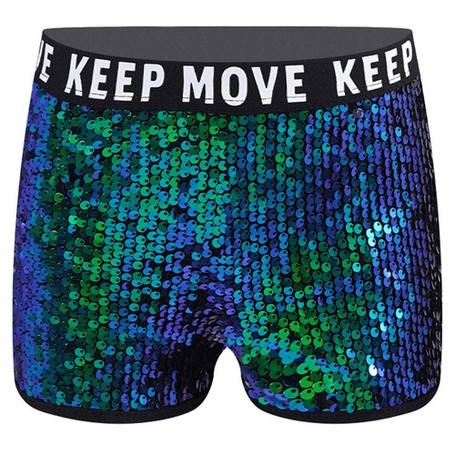 Kids Girls Pants Ballet Shorts Training Bottoms Sparkling Workout Letters Jazz - Picture 7 of 53