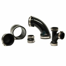 BLACK FLEXIBLE RUBBER PIPE TUBE FITTING CONNECTOR POND YAMITSU EVOLUTION AQUA