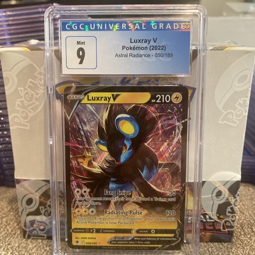 Luxray V graded CGC 9 for sale on eBay