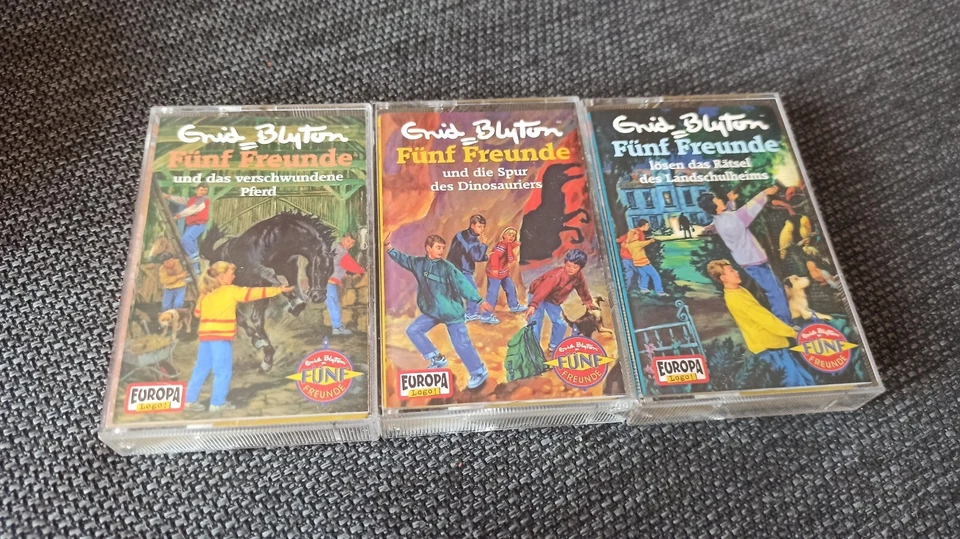 Original 3-er Set 5 Freunde retten die Tiere MC Kassetten Fünf Freunde - Bild 4 von 4