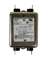 CORCOM 3EP1 F7169 EMI FILTER 3A 120/250V 60/60HZ (28552)