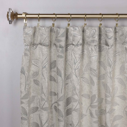 Leaves Washable Room Darkening 52" Back Tabs Blackout Curtains, Set of 2 - Picture 88 of 156