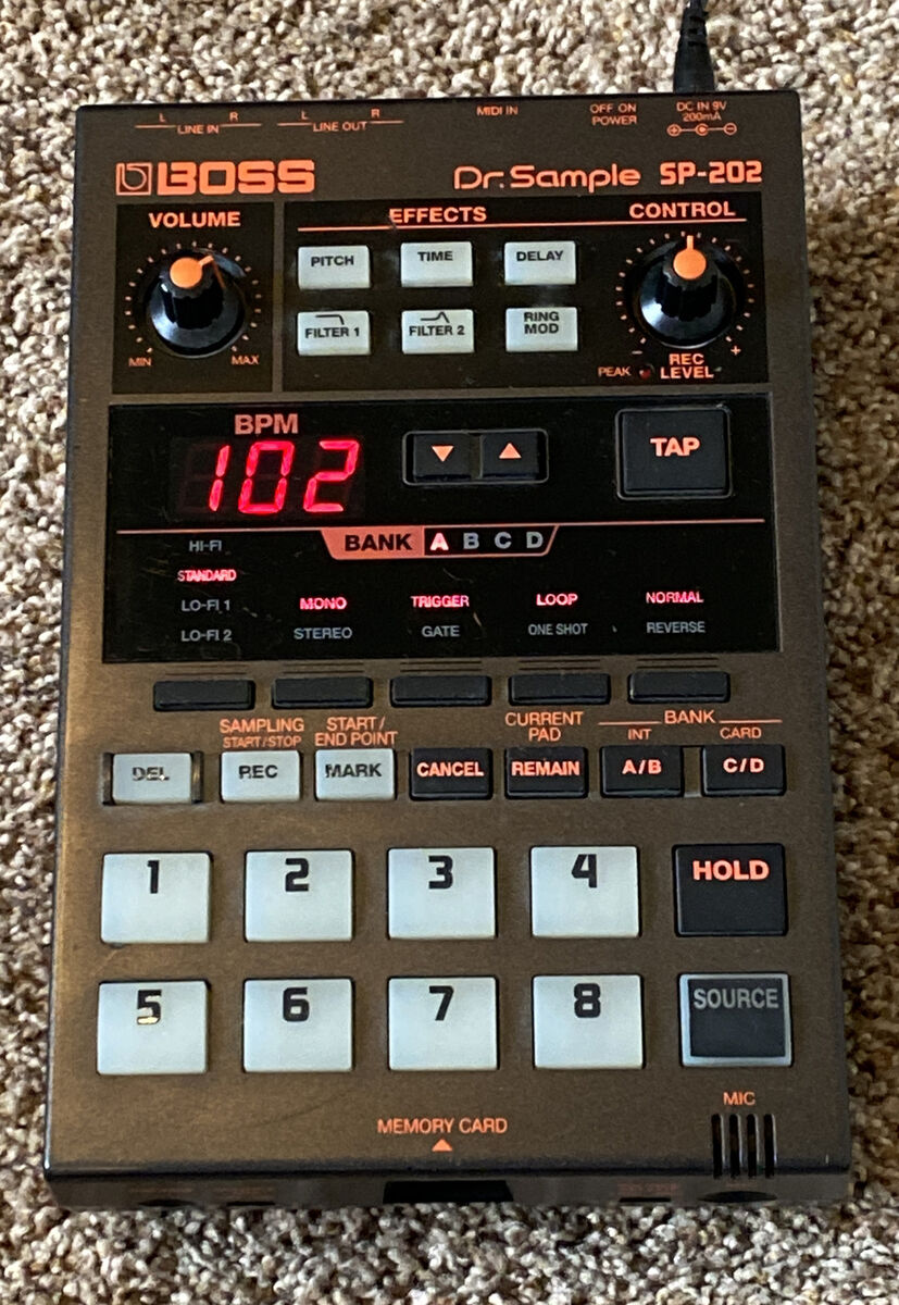 BOSS SP-202 Dr. Sample Sampler Looper Drum Machine Roland sp202