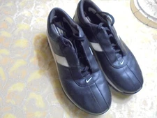 Nike, Men's,,Shoe Size 7, 040709 PA2 - Black & White, athletic, cleats,sports