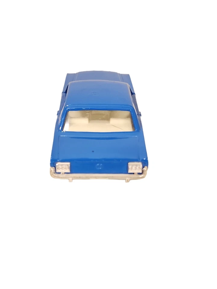 Vintage Majorette 1965 Ford Mustang Blue 1/32 Scale Diecast - Image 4 of 4