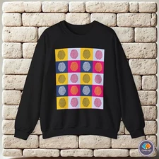 Pop-art Brain Colorful Pattern Andy Warhol Unisex Sweatshirt