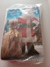 Paper Doll Craft Kit  #401 Santa - Christmas New 