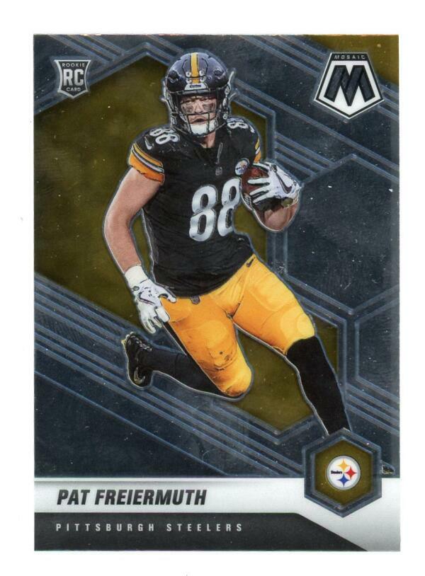 2021 Panini Mosaic #332 Pat Freiermuth NM-MT RC Steelers