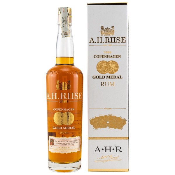 A.H. Riise 1888 Copenhagen Gold Medal Rum 40% Vol. 700Ml-image