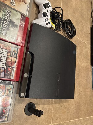 Sony PlayStation 3 Slim Launch Edition 120 GB - Charcoal Black