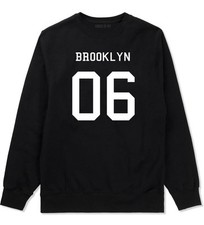Kings Of NY Brooklyn Team Jersey 00 New York Crewneck Sweatshirt