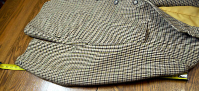 Veste Manteau Hacking Saddle Master - Tweed Vintage Homme - Taille 40