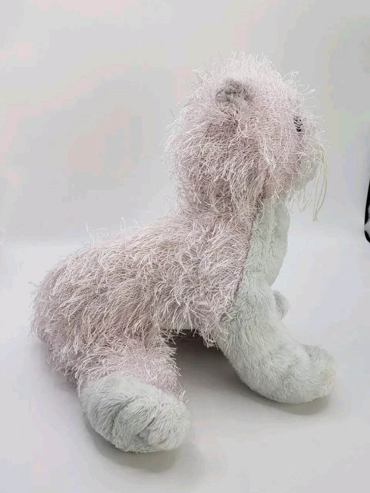 Ganz Webkinz Pink And White Cat No Code Plush Only Stuffed Animal EUC  - Image 3 of 4