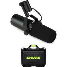 Shure SM7dB Active Dynamic Microphone with Titan Premium Series Case