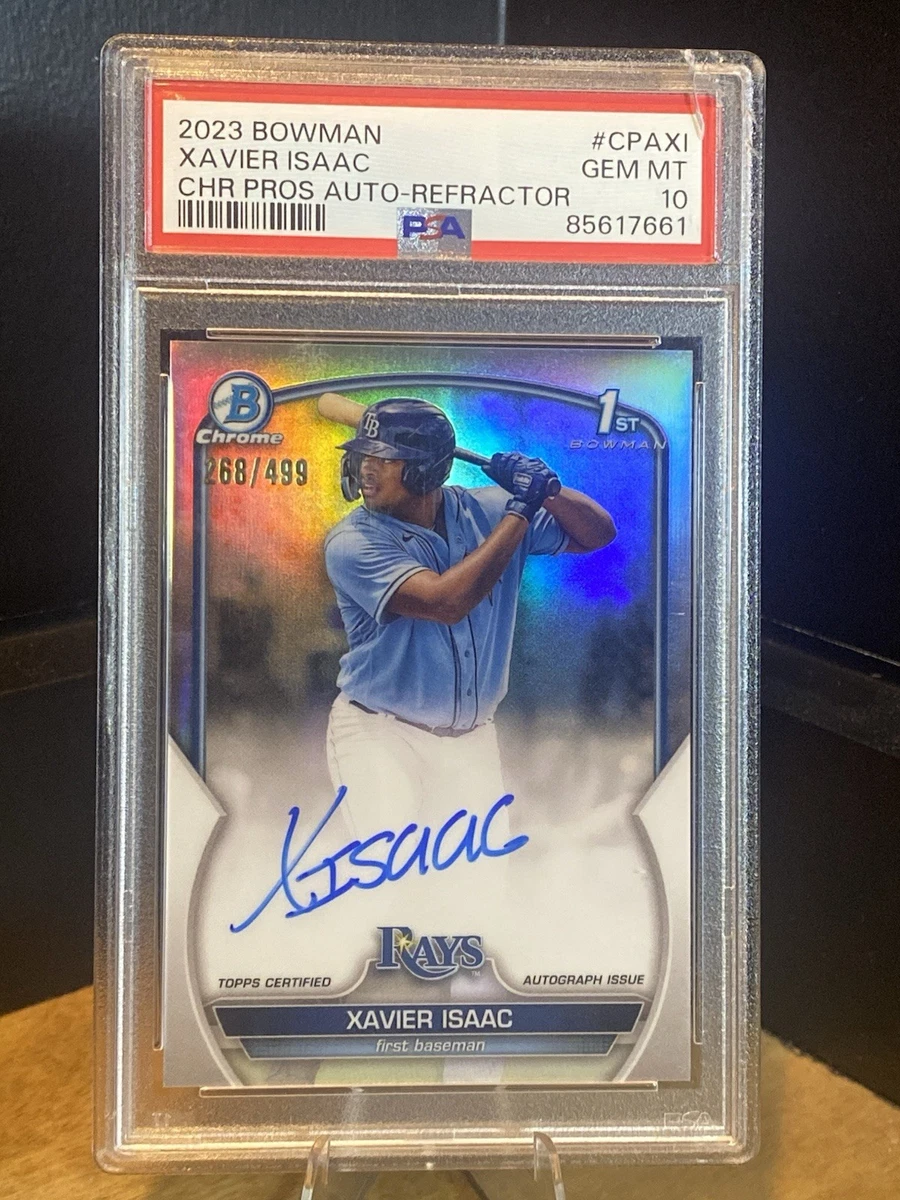 Bowman Tampa Bay Rays Baseball Autographed Sports Trading Cards