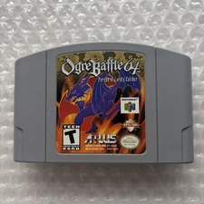 Ogre Battle 64: Person of Lordly Caliber (Nintendo 64, 2000) N64