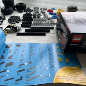 LEGO TECHNIC - Quad Bike ATV (Set 42034) from 2015 Yellow Blue (Retired)