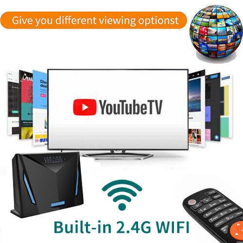 Sintonizzatore combinato satellitare 4K UHD FTA DVB-S2/S2X/T2/ATSCC ricevitore PVR SAT TV Youtube - Foto 8 di 11