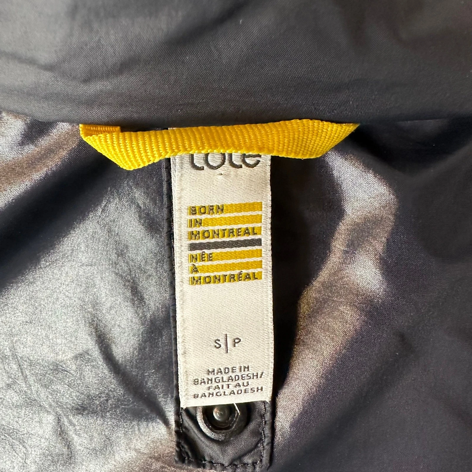 lole super light weight cropped athletic zip up coat jacket