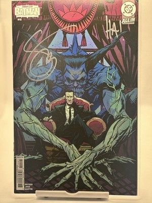 Absolute Batman #15 1:25 VARIANT Signed &  HA  Remarked Scott Snyder W/COA