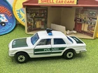 1979 Matchbox Superfast Mercedes 450 SEL Polizei No 56 Lesney Police White Green