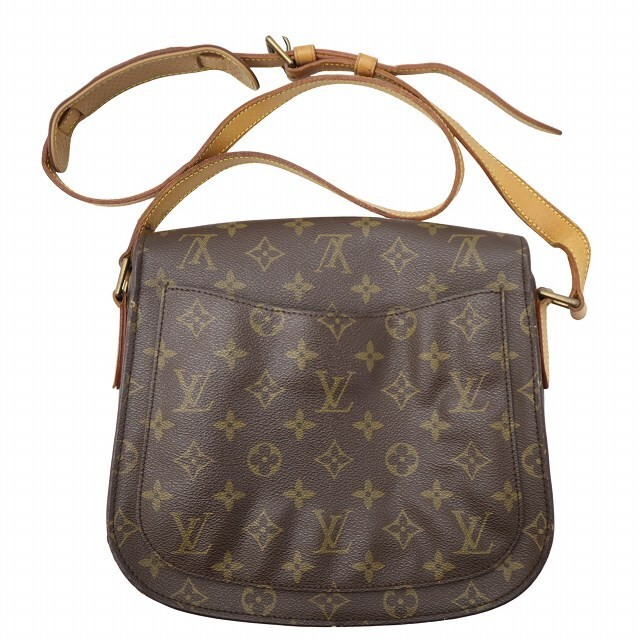 Louis Vuitton Saint-Cloud GM Shoulder Bag M51242 Monogram Brown Women's Auth thumbnail 4