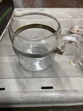PYREX Vintage Flameware Glass 6 Cup Coffee Pot 7756 B Replacement NO LID