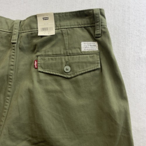 Levi's XX Chino Authentic Pants Men's 32x34 Green Preppy Relaxed Straight Leg - Picture 10 of 14