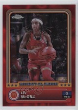 2024 Topps Chrome McDonald's All American Red Lava Refractor /125 Liv McGill 1u6