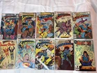 10 Old Vintage Comics Job Lot Bundle Marvel Dc Super Hero’s Thor, Spider-man e.g