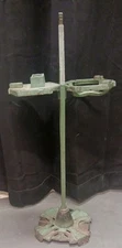 Vintage 1920s Art Deco Smoking Stand. Cast Iron, EXCELLENT COND, ORIGINAL PAINT 