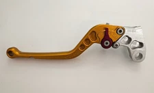 2006-2010 GSXR 600 750 1000 CRG Roll-A-Click Adjustable Long Gold Clutch Lever