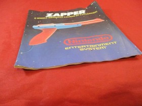 Nintendo NES Control Deck System + Zapper Gun Mario Manual, Poster, Insert #