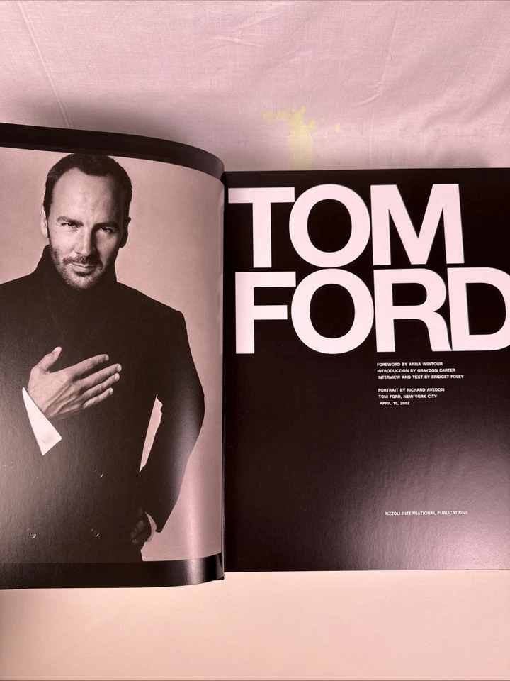 Tom Ford Large Hardcover Photo Book With Sleeve. Rizzoli 2004 - Image 3 of 4