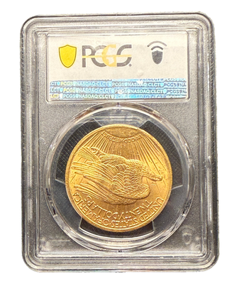 US 1922 Gold $20 20 Dollars PCGS MS63 Double Eagle Saint Gaudens