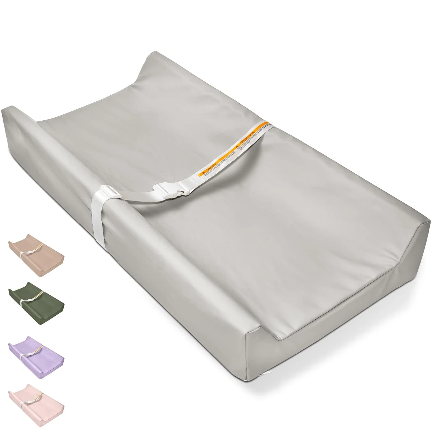 Grey Baby Changing Pad - Vegan Leather Changing Pad, Wipeable Changing Pads, 31.
Opens in a new wind
