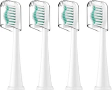 Philips Sonicare Replacement Toothbrush Heads - 4 Pack with Soft Dupont Bristles