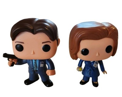 Funko Pop! Vinyl: The X-Files - Dana Scully #184 and Fox Mulder #183